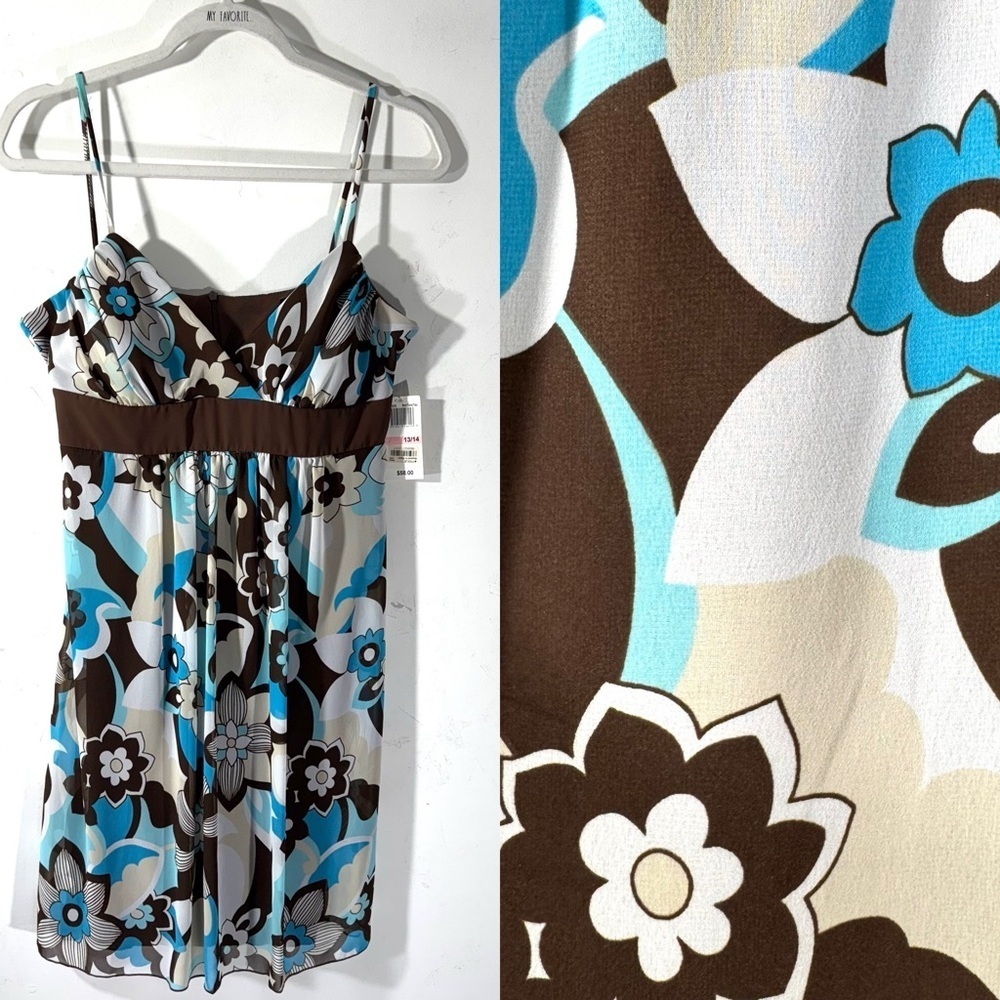 B. Darlin Mod Floral Camisole Baby Doll Dress NWT